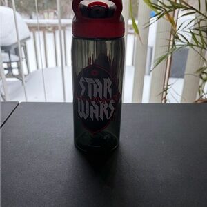 Zaks! Star Wars Black and Red Water Bottle